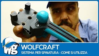 Wolfcraft sistema per spine in legno come si usa [upl. by Doug]