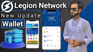 Legion Network Wallet update  How to create legion network wallet step by step [upl. by Sanalda220]