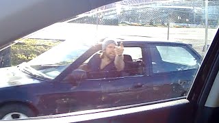 Road Rage Instant Karma in Vancouver [upl. by Rabelais]