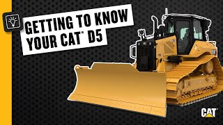 How to Operate Your Cat® D5 Dozer [upl. by Suk650]