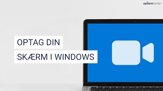 Optag din skærm i Windows 10 [upl. by Tirzah]