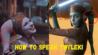 How To Speak Twileki Star Wars Languages [upl. by Heywood]