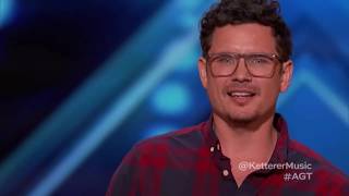 Michael Ketterer  Father of 6 Sings To Love Somebody  Amazing Golden Buzzer Audition [upl. by Siahc480]