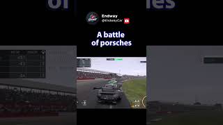 A battle of porsches forzamotorsport porsche racing [upl. by Ainyt]