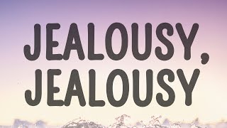 Olivia Rodrigo  jealousy jealousy Lyrics [upl. by Annairam330]