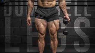 4 BEST Dumbbell Leg Exercises YOU NEEDS TO TRY THESE [upl. by Yerggoeg]