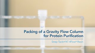 Packing of a Gravity Flow Column for Protein Purification [upl. by Tevis]