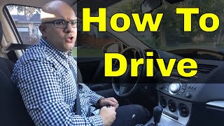 How To Drive A CarFor BeginnersDriving Lesson [upl. by Leotie]