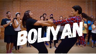 quotBOLIYANquot  GIDDHA STEP BHANGRA FUNK Dance  Shivani Bhagwan and Chaya Kumar Choreography [upl. by Elauqsap]