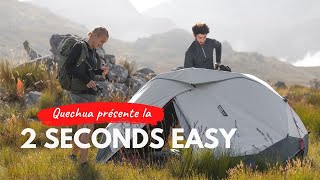 Tente Quechua 2 seconds Easy [upl. by Millisent]