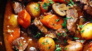 Slow Cooker Beef Bourguignon I The Recipe Critic [upl. by Intirb577]