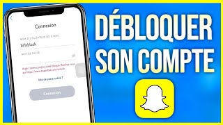 Comment débloquer son compte Snapchat [upl. by Aderfla]