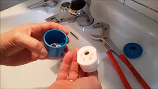 Wasserhahn reparieren und entkalken Einhebelmischer How to repair a water tap Tap washer [upl. by Ondine]