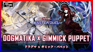 Insane Synergy Gimmick Puppet amp Dogmatika YuGiOh Master Duel [upl. by Idihsar]