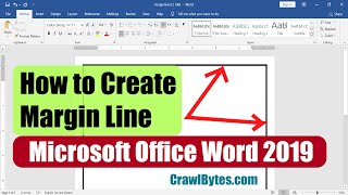 How to Create Margin Line in Microsoft Office Word 2021  Margin Line In MS Word 2021 [upl. by Ongineb]