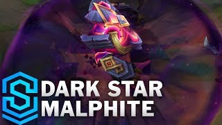 Prestige Dark Star Malphite Skin Spotlight  League of Legends [upl. by Benson]