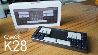 The Ultimate Rhythm Game Keyboard  gamo2 K28 [upl. by Llerrom]