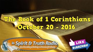 JD Farag  The Book of 1 Corinthians  Thursday October 20 2016 [upl. by Anastas]