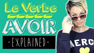 French Lesson  Conjugate the verb Avoir To Have in Present Tense [upl. by Ridglee]