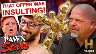 Pawn Stars Rick amp Sellers COMPLETELY Disagree on Value Part 2 [upl. by Akimaj]