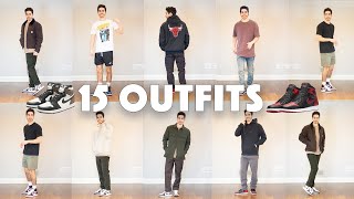 15 Easy Air Jordan 1 Outfits  Mochas Breds Royal Toes amp Bloodlines [upl. by Ramuk]