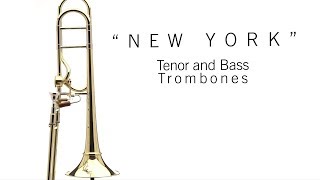 New York Trombone  Antoine Courtois [upl. by Neiht]