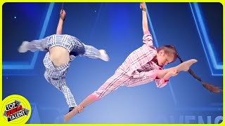 Kid Dancers MOVE JUDGES TO TEARS with EMOTIONAL AERIAL DANCE Performance [upl. by Talbert]