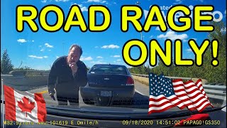 BEST OF ROAD RAGE  Mad Drivers Brake Check Instant Karma Crashes Karens on Dashcam USA  Canada [upl. by Moor753]