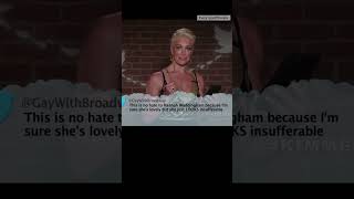 Hannah Waddingham Reads A Mean Tweet shorts meantweets [upl. by Suixela]