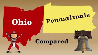 Ohio and Pennsylvania Compared [upl. by Ennahoj39]