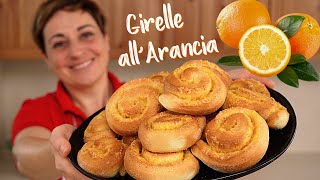 GIRELLE DI PAN BRIOCHE ALLARANCIA Ricetta Facile di Benedetta [upl. by Anerat]