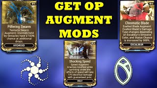 Get Augment Mods amp Unique Weapons  Warframe Syndicate Overview [upl. by Nyrahtak615]