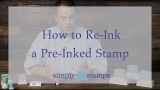 How To Reink a Preinked Stamp [upl. by Spalding]