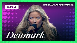 Sissal  Hallucination  Denmark 🇩🇰  National Final Performance  Eurovision2025 [upl. by Hsuk]