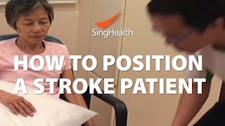 How To Position A Stroke Patient [upl. by Annahsar261]