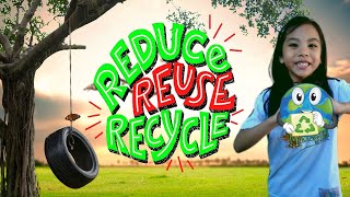 3Rs Reduce Reuse Recycle What Can Kids Do Filipino Bawasan Muling Paggamit Resiklo [upl. by Klayman]