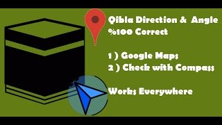 How to find Qibla Direction for my current Location using Android Devices [upl. by Gherardi963]