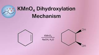 KMnO4 Dihydroxylation Mechanism  Organic Chemistry [upl. by Jamil]