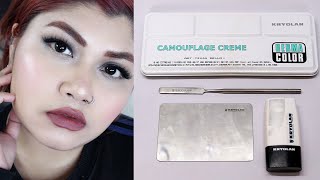 Kryolan Dermacolor Camouflage Cream Tutorial Review [upl. by Chretien]