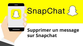 Comment supprimer un message sur Snapchat [upl. by Lika]