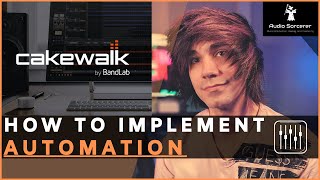 Cakewalk Tutorial  BandLab  How To Implement Automation [upl. by Natsreik372]