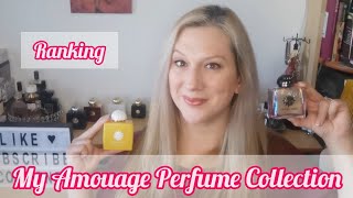 6 Amouage Perfumes Ranked Perfume Collection [upl. by Betthel]