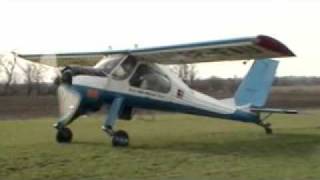 PZL Wilga Aircraft Airplane Extreme STOL Landing [upl. by Alyson]