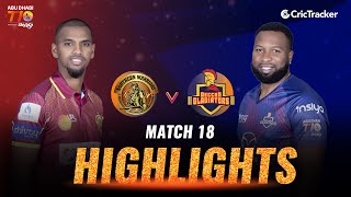 Match 18  Deccan Gladiators vs Northern Warriors Highlights  Season 4 Abu Dhabi T10 League 2021 [upl. by Shishko]