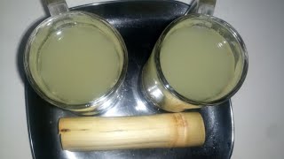 How to Make Sugarcane Juice with a blender [upl. by Tessa]