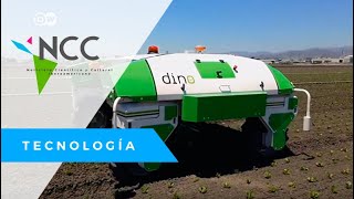 Robots agricultores El futuro del campo se muestra en esta feria tecnológica [upl. by Eenaffit]