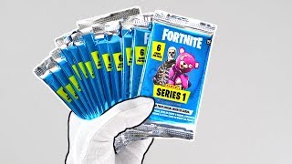 Fortnite Battle Royale TRADING CARDS Unboxing [upl. by Erie180]