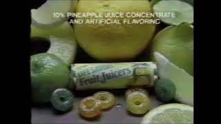 Lifesavers Fruit Juicers Commercial 1988 [upl. by Cash]