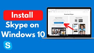 How to Install Skype on Windows 10 Updated [upl. by Jeffrey]