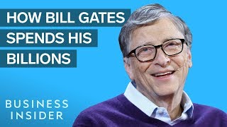 How Bill Gates Makes And Spends His Billions [upl. by Hellman]